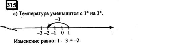 гдз по математике учебника Дорофеева и Петерсона для 6 класса ответ и подробное решение с объяснениями часть 2 задача № 315 (1)