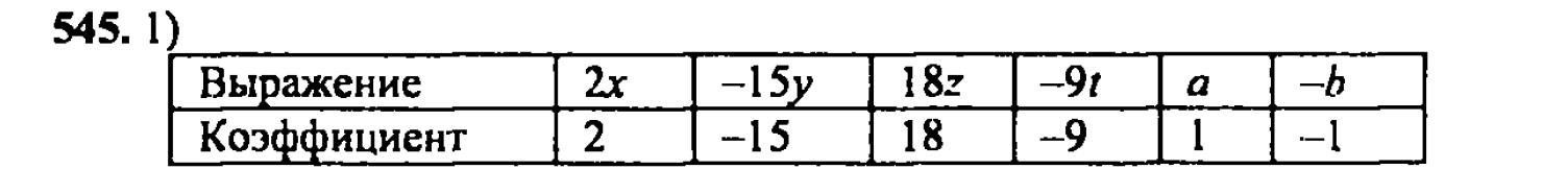 гдз математика Зубарева 6 класс ответ и подробное решение с объяснениями задачи № 545