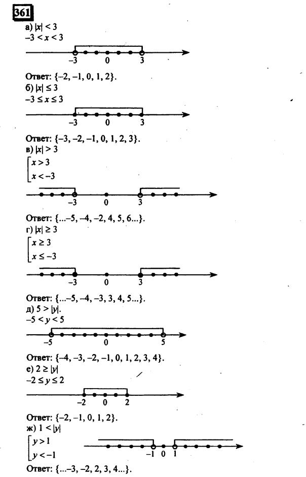 гдз по математике учебника Дорофеева и Петерсона для 6 класса ответ и подробное решение с объяснениями часть 2 задача № 361 (1)