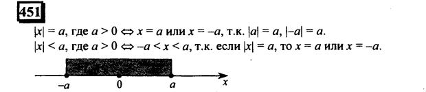 гдз по математике учебника Дорофеева и Петерсона для 6 класса ответ и подробное решение с объяснениями часть 2 задача № 451 (1)