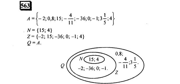 гдз по математике учебника Дорофеева и Петерсона для 6 класса ответ и подробное решение с объяснениями часть 2 задача № 563