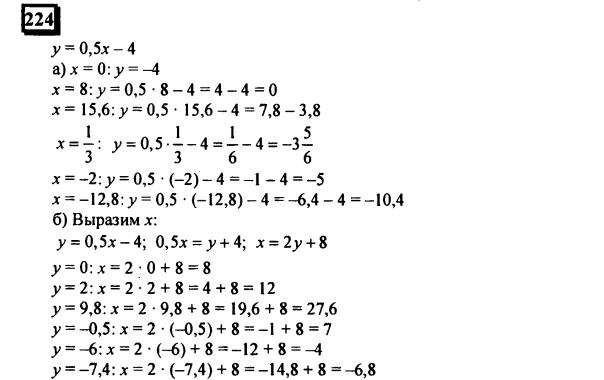 гдз по математике учебника Дорофеева и Петерсона для 6 класса ответ и подробное решение с объяснениями часть 3 задача № 224