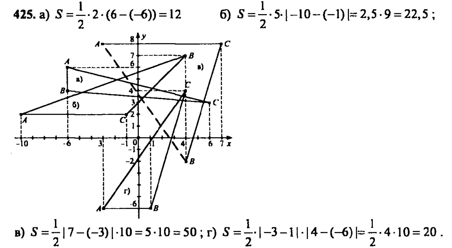 гдз математика Зубарева 6 класс ответ и подробное решение с объяснениями задачи № 425