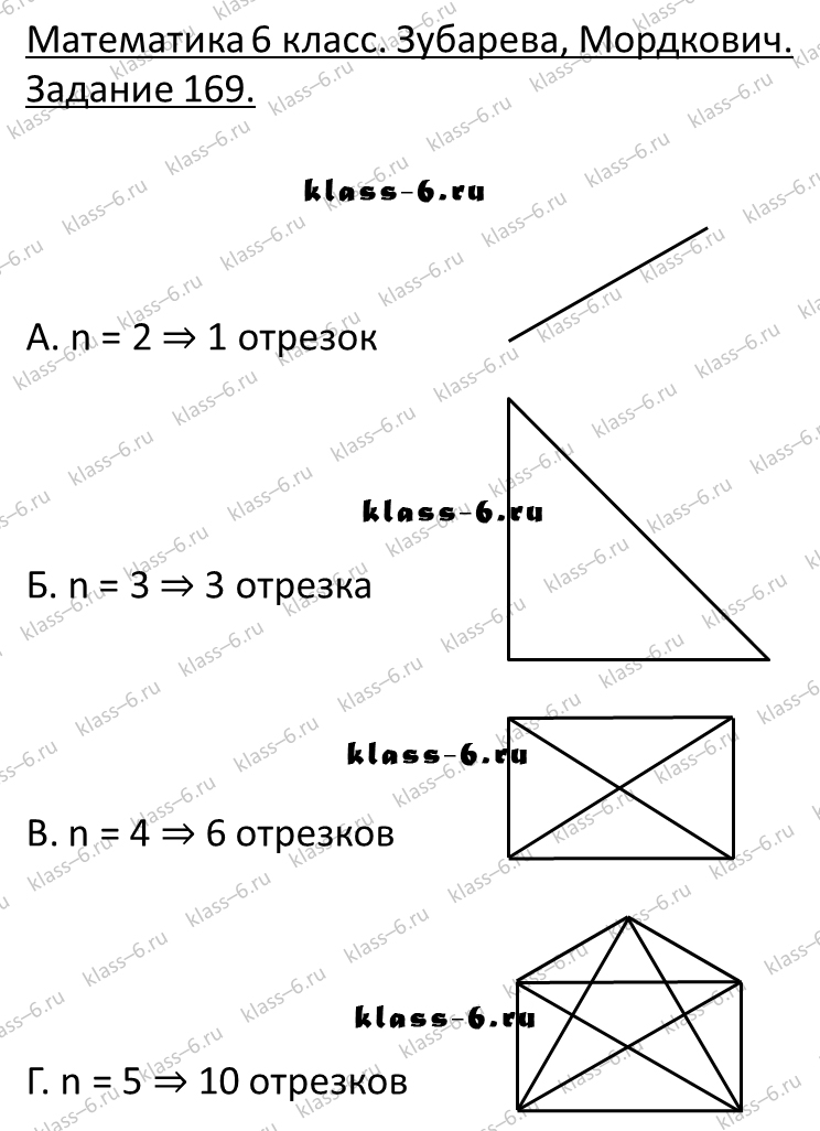 гдз математика Зубарева 6 класс ответ и подробное решение с объяснениями задачи 169